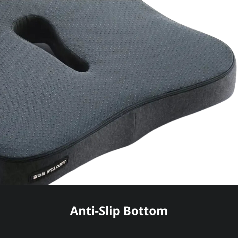 Memory Foam Seat Cushion for Lower Back Pain Relief Donut Pillow for Tailbone Pain Relief and Support