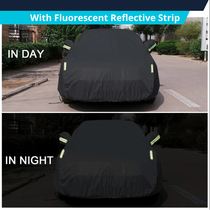 Universal Car Cover For Sedan / SUV Sizes S-XXL Waterproof Scratch-Resistant UV Protection