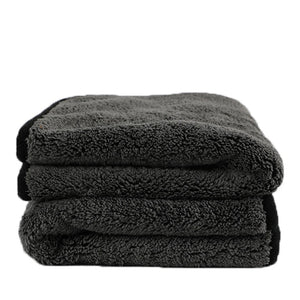 Large Super Absorbent Soft Microfiber Towels for Car Cleaning 1200 GSM 2 Sizes 16"x24"/24"x35"