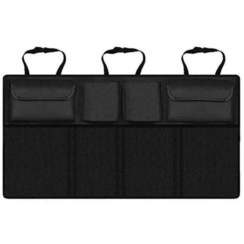 Car Trunk Organizer Super Capacity Space Saver Extra Strong Elastic Net With Covers