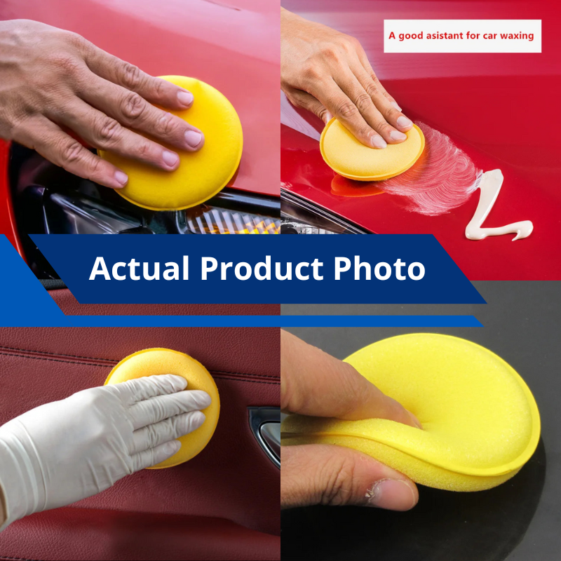 12 PAK Car Sponges And Buffing Wheel Cleaning Tool for Car Buffer Polisher Detailing Waxing