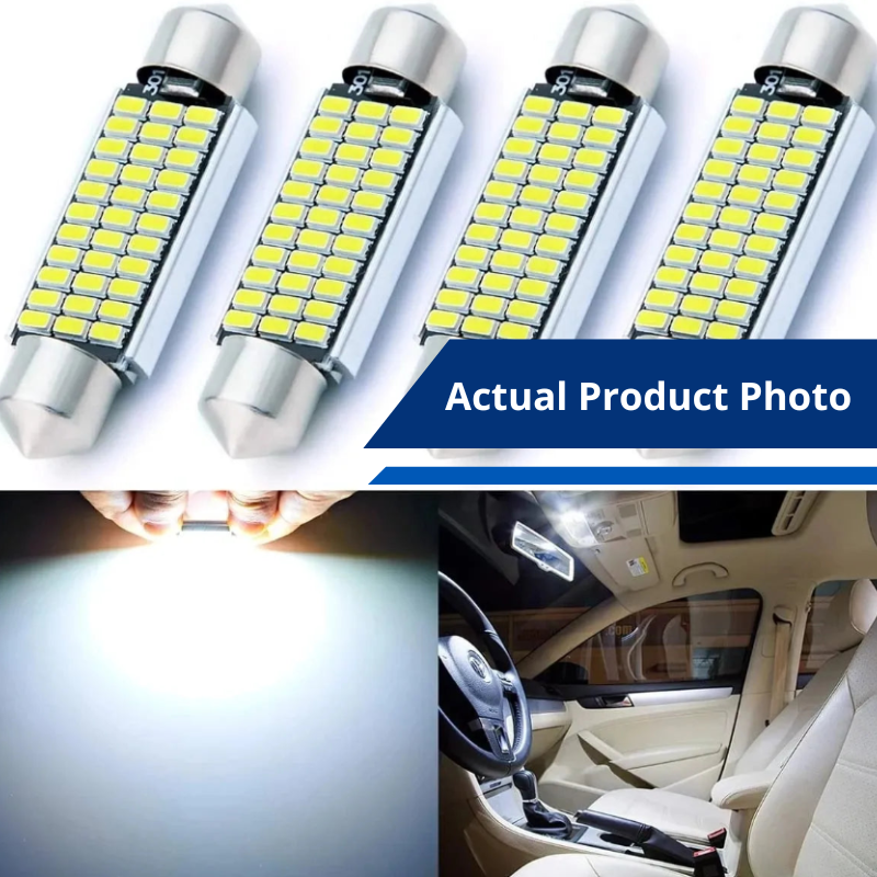 High-Quality Super Bright LED Bulb C5W C10W 31, 36, 39, 41mm Car Interior Dome Light And More