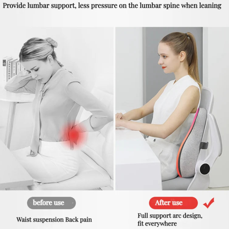 Memory Foam Seat Cushion for Lower Back Pain Relief Donut Pillow for Tailbone Pain Relief and Support