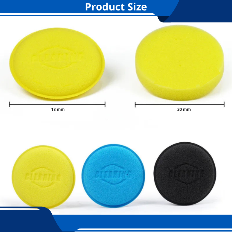 12 PAK Car Sponges And Buffing Wheel Cleaning Tool for Car Buffer Polisher Detailing Waxing