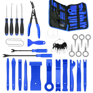 11 PCS - 161 PCS Car Bumper Clips, Auto Trim Removal Tool Set, Auto Plastic Fasteners Clips and More