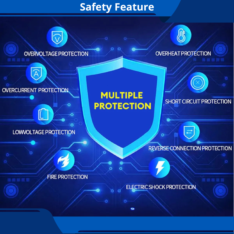 Battery Charger 6-Amp 12V Fully-Automatic Smart Car Battery Charger Trickle Charger