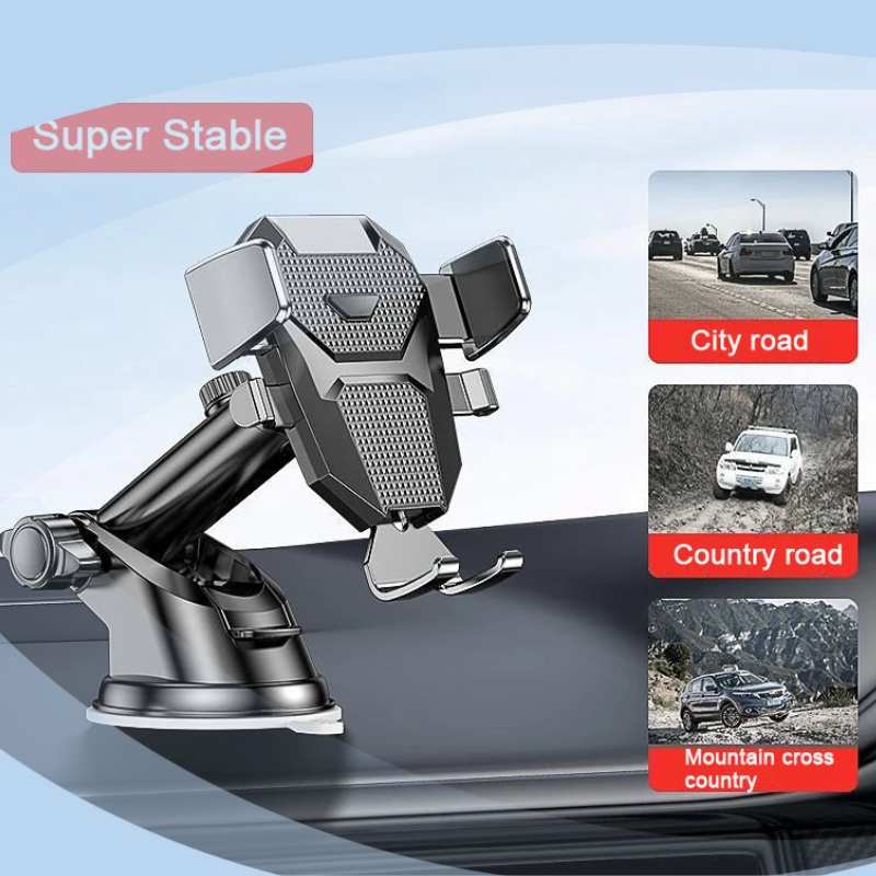 3 in 1 Cell Phone Holder for Car Military-Grade Phone Holder for Your Dashboard-Windshield-Vent