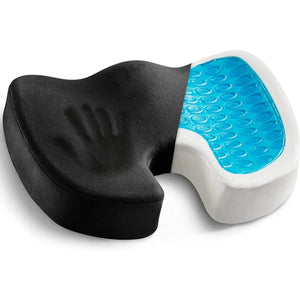 Gel Car Seat Cushion Non-slip Memory Foam Coccyx Cushion Office Chair Cushion