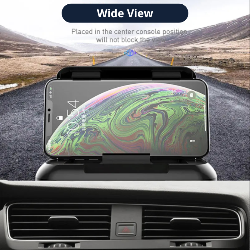 Anti-Slip Silicone Car Phone Holder, Universal Dashboard Phone Holder, Adjustable With Silicone Suction Pad