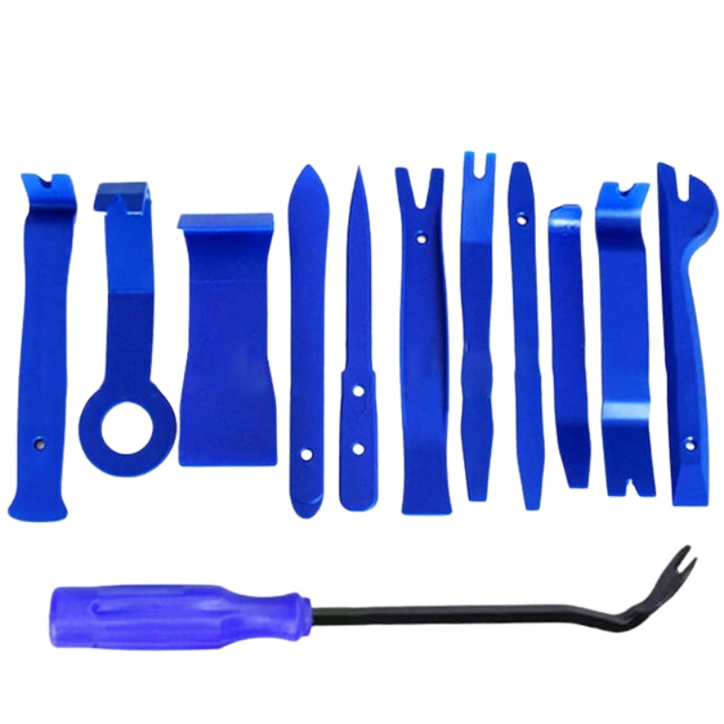 5 - 12 pcs Car Trim Removal Tool Set, Door Panel, Fastener Removal, Clip, Molding, Dashboards, Interior Trim Tools