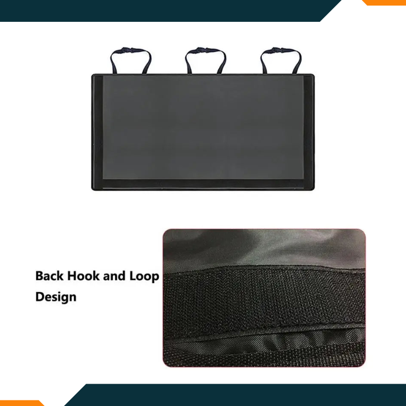 Car Trunk Organizer Super Capacity Space Saver Extra Strong Elastic Net With Covers