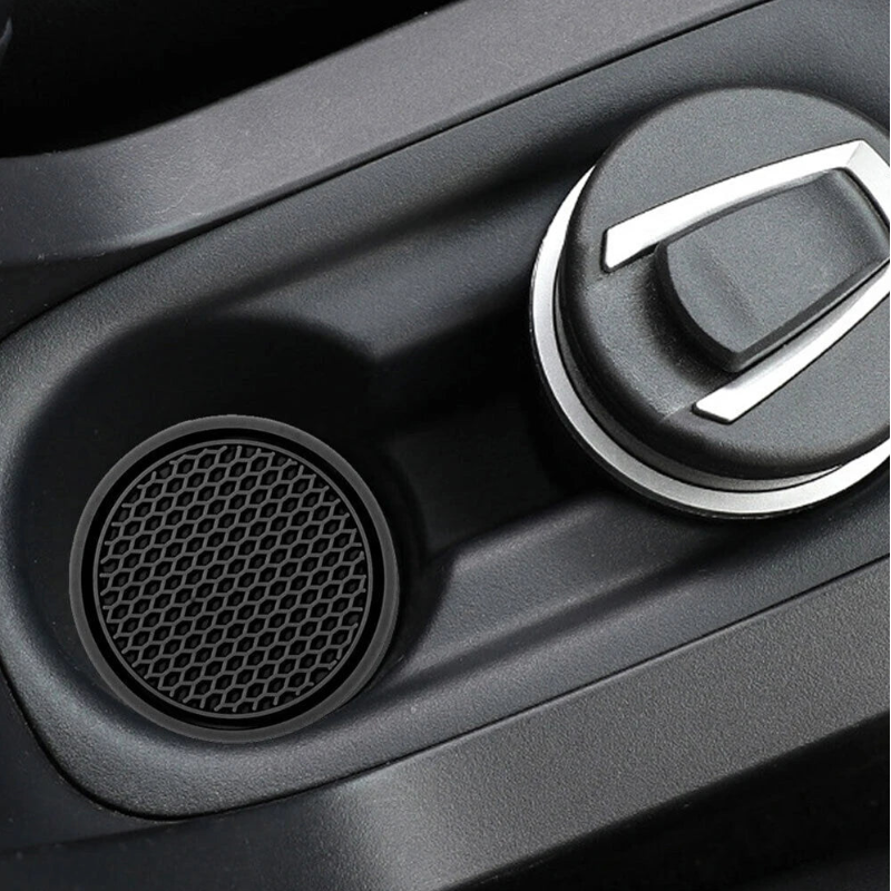 4Pcs Universal Car Cup Holder Anti-Slip Insert Coaster Mat