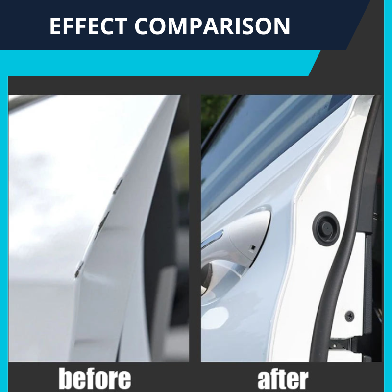 Car Door Edge Protectors 16.25FT Rubber Seal Protector with Adhesive U Shape Car Protection Fit for Most Car