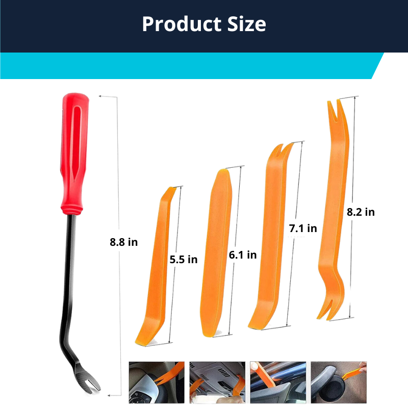 240Pcs Universal Fastener Clips with Fastener Remover Car Plastic Rivets Fasteners