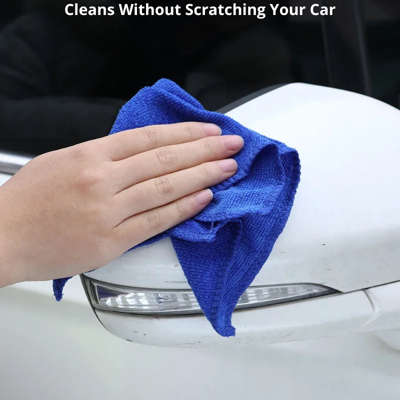 Premium Grade Microfiber Towels 12" x 12" 10 - 20 Pak - Safe for Car Wash Home Cleaning & Pet Drying Cloths