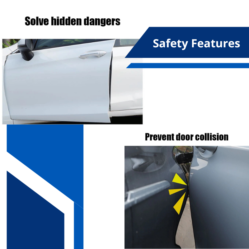Car Door Edge Protectors 16.25FT Rubber Seal Protector with Adhesive U Shape Car Protection Fit for Most Car