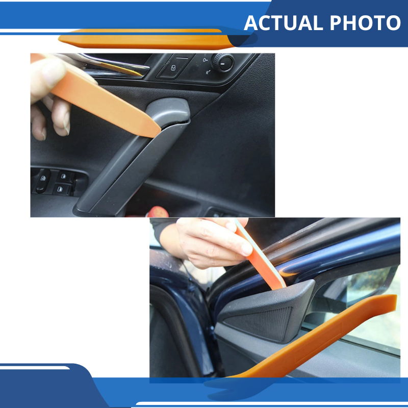 5 PCS Car Trim Removal Tool Kit Scratch Resistant For Door Panels, Car Clips, Molding, Dashboards, Interior Trims