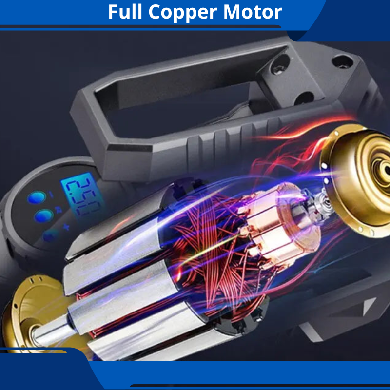 Portable Air Compressor Tire Pump 12V 150PSI Inflator Car Tire Pump with Digital Pressure Gauge