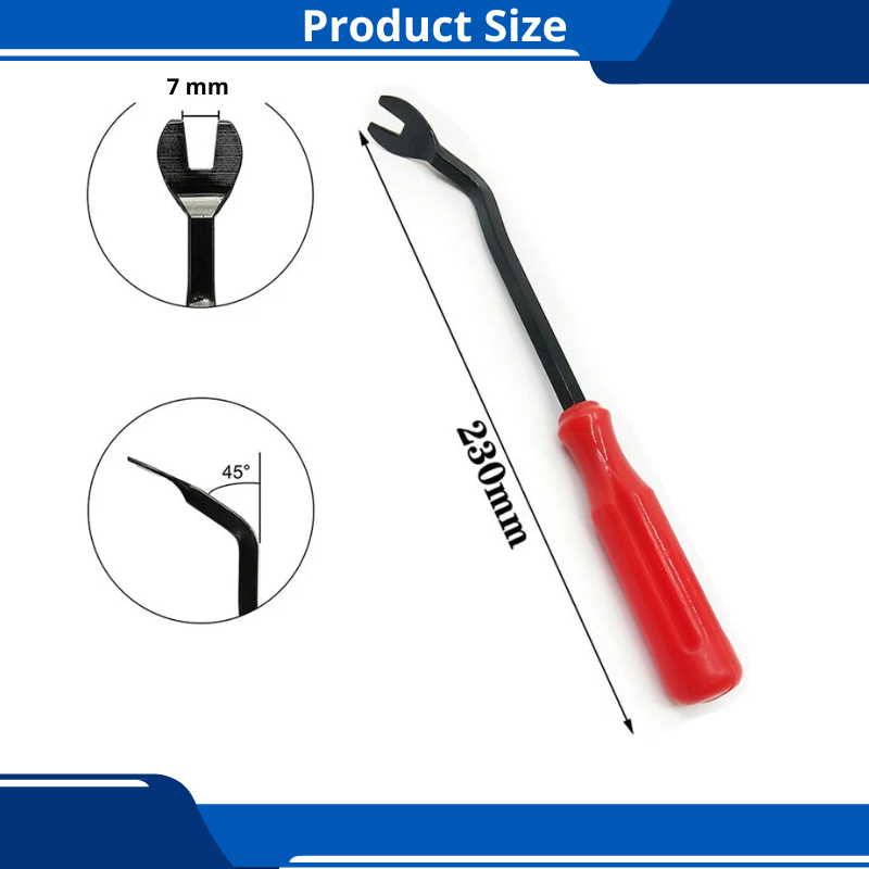 5 PCS Car Trim Removal Tool Kit Scratch Resistant For Door Panels, Car Clips, Molding, Dashboards, Interior Trims