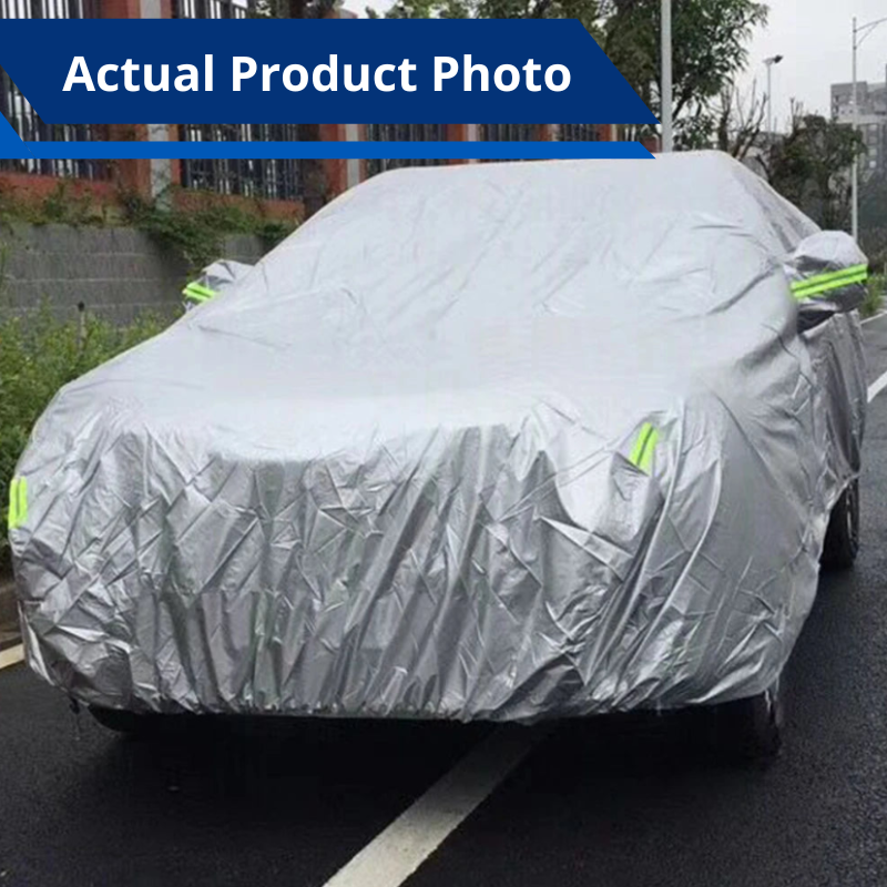 Universal Car Cover For Sedan / SUV Sizes S-XXL Waterproof Scratch-Resistant UV Protection