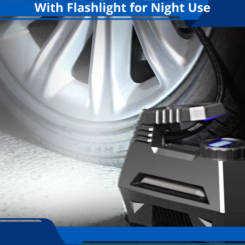 Portable Air Compressor Tire Pump 12V 150PSI Inflator Car Tire Pump with Digital Pressure Gauge