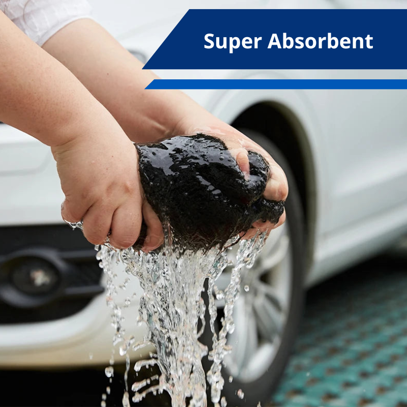Large Super Absorbent Soft Microfiber Towels for Car Cleaning 1200 GSM 2 Sizes 16"x24"/24"x35"