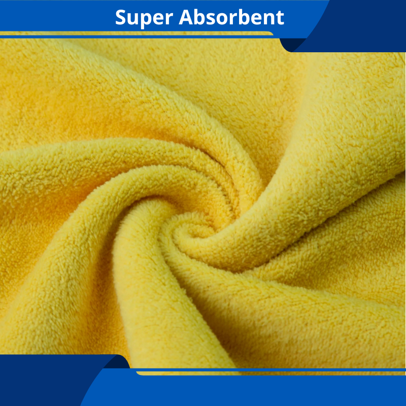 Premium Microfiber Towels Pack of 5-10 - 3 Sizes - 12", 16", 24" Car & Home Microfiber cloths