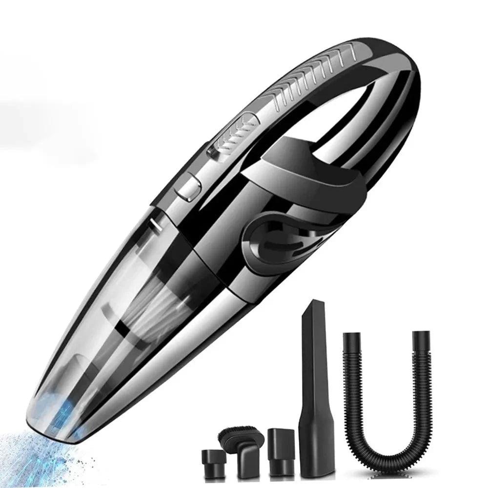 Wireless Vacuum Cleaner Powerful Cyclone Suction Rechargeable for Car Home Pet Hair