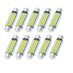 High-Quality Super Bright LED Bulb C5W C10W 31, 36, 39, 41mm Car Interior Dome Light And More