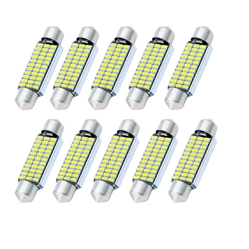 High-Quality Super Bright LED Bulb C5W C10W 31, 36, 39, 41mm Car Interior Dome Light And More