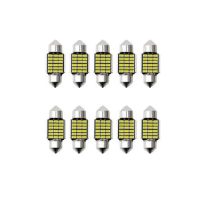 High-Quality Super Bright LED Bulb C5W C10W 31, 36, 39, 41mm Car Interior Dome Light And More
