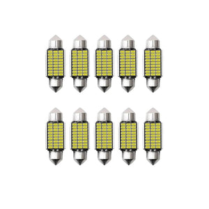High-Quality Super Bright LED Bulb C5W C10W 31, 36, 39, 41mm Car Interior Dome Light And More