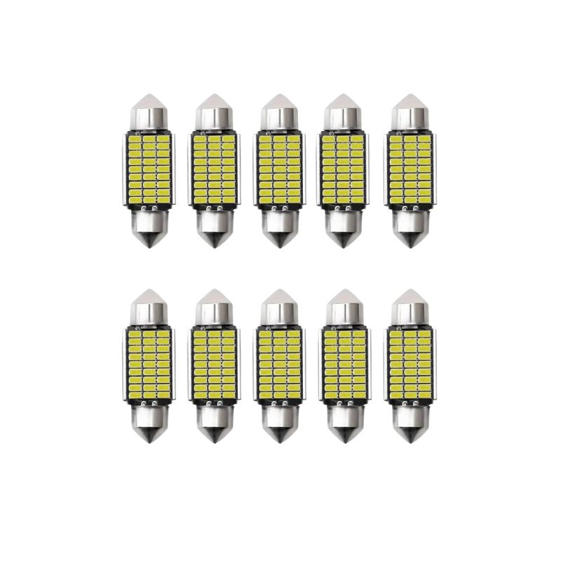 High-Quality Super Bright LED Bulb C5W C10W 31, 36, 39, 41mm Car Interior Dome Light And More